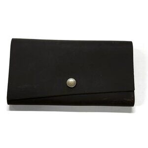 Portland Leather Goods Rancher Wallet Brown Trifold Snap Western